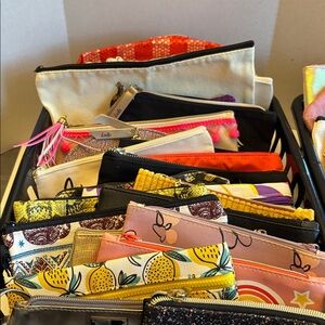 Cosmetic Bag Bundles of 5 Random All NWOT or in EUC